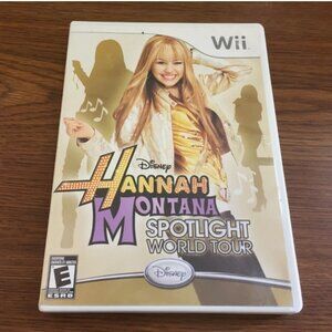 Hannah Montana Spotlight World Tour Nintendo Wii Disney